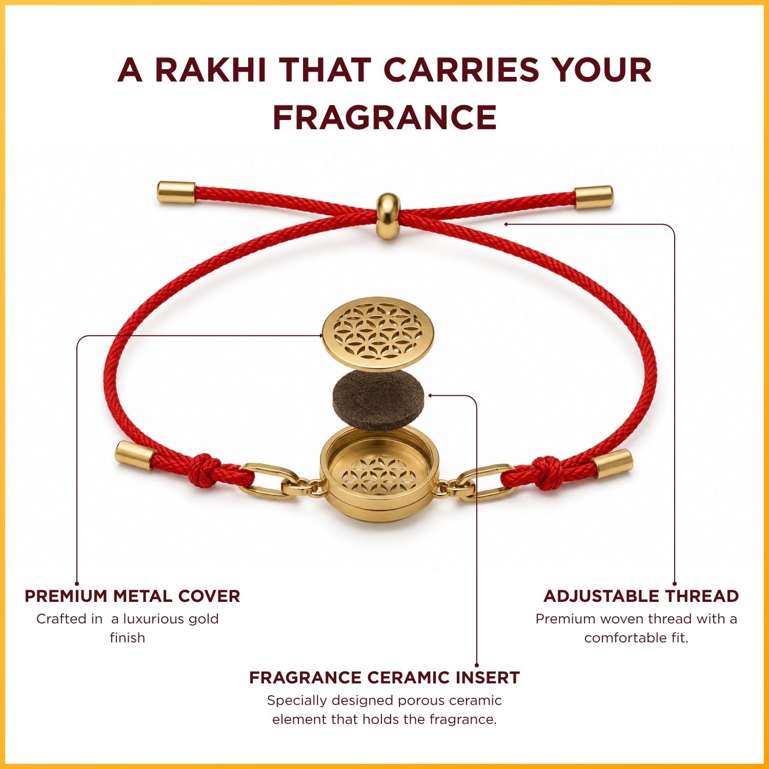 NEESH Rakhi Gift Set