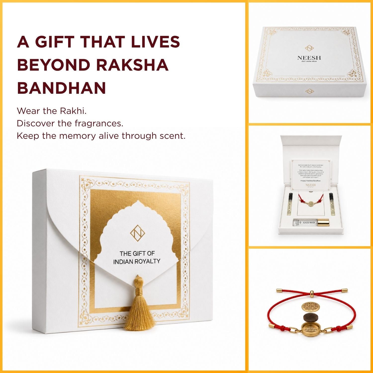 NEESH Rakhi Gift Set